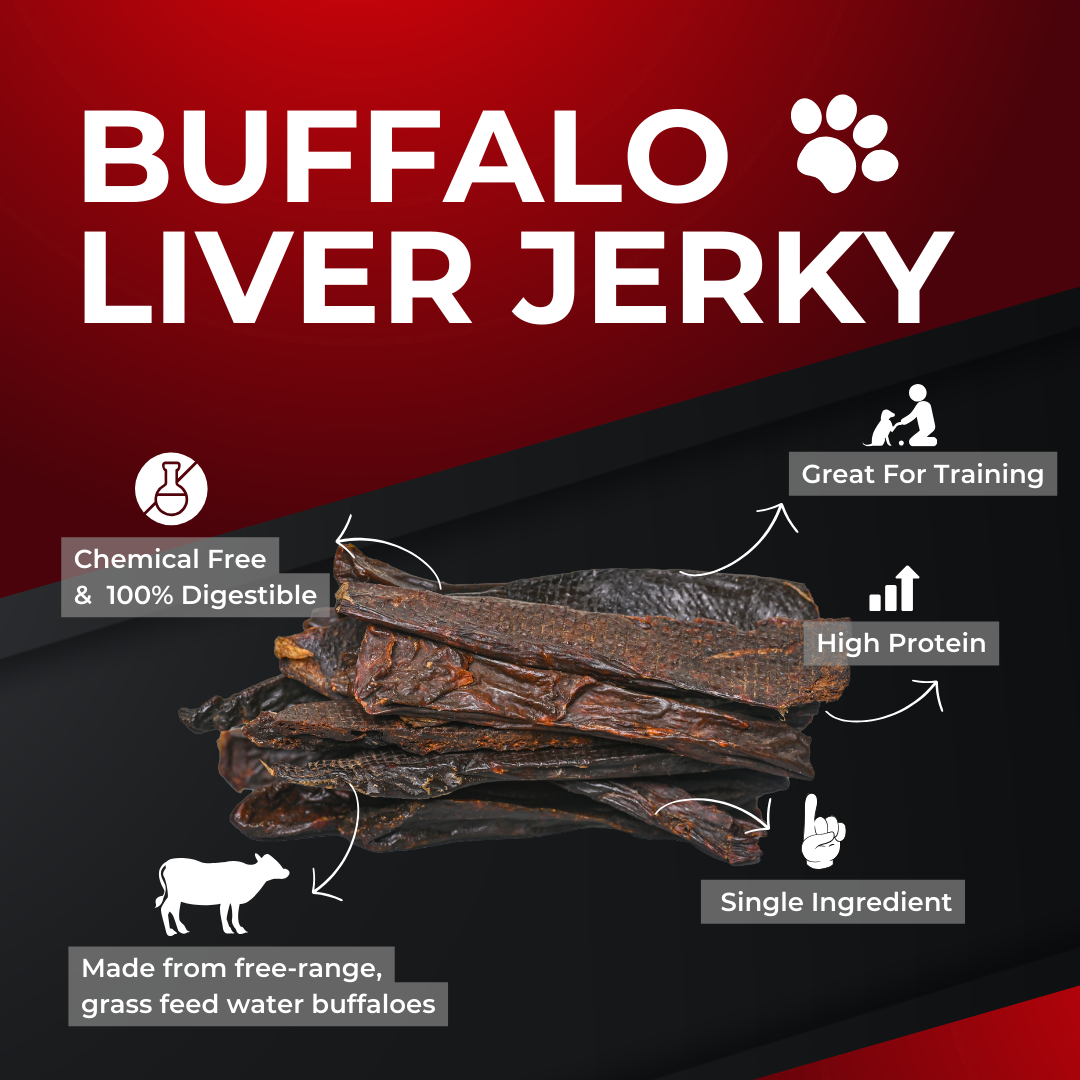 Kelso Premium Treats Buffalo Liver Jerky Banner 2